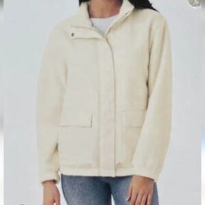 Member's Mark Ivory Teddy Sherpa Jacket Size XXL